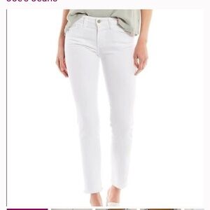 Joe’s HIGH RISE SKINNY ANKLE white size 26
